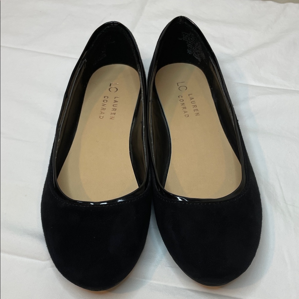 LC Lauren Conrad Classic Black Flats